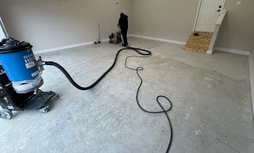 Before Garage Floor